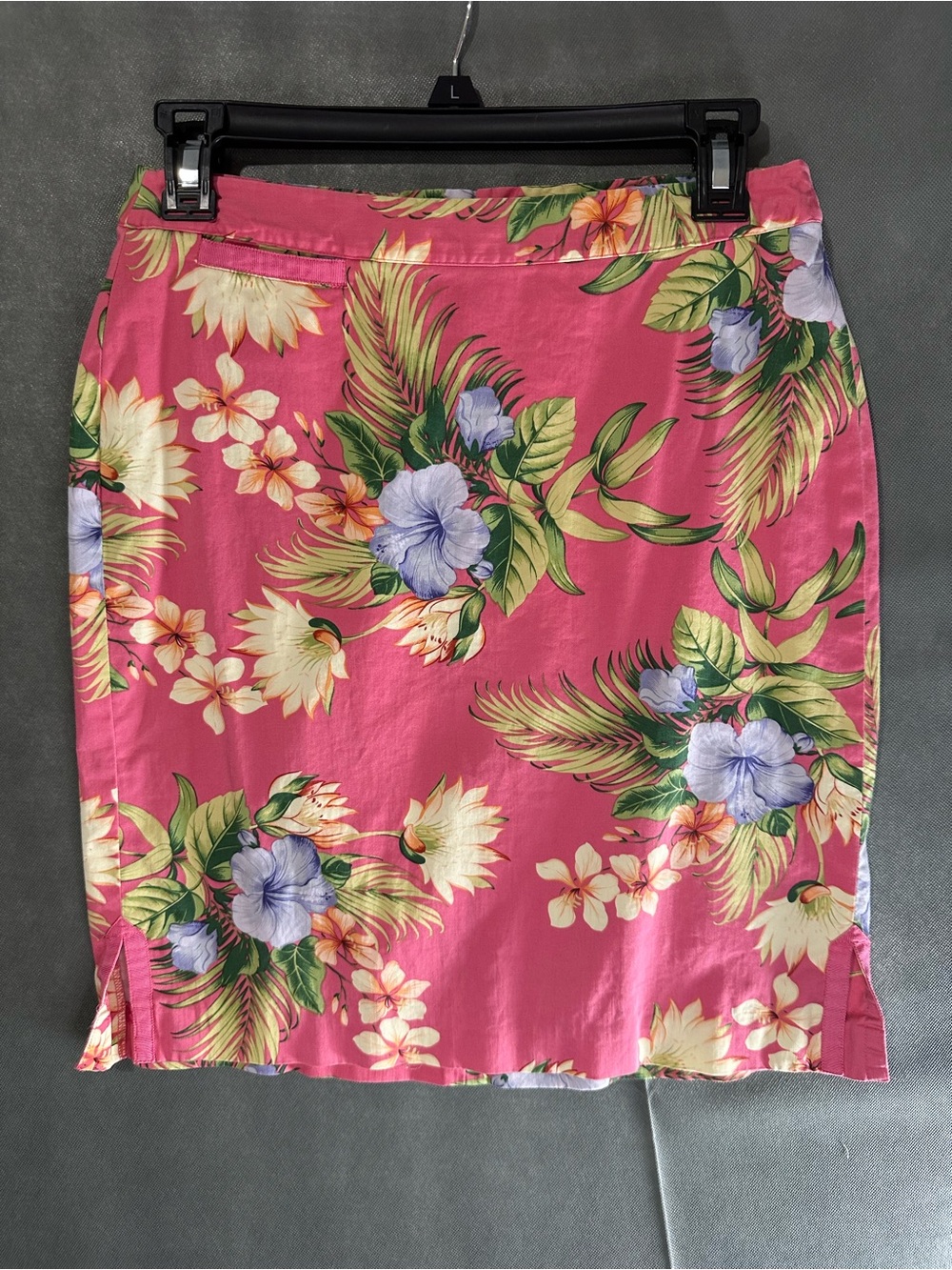 Tommy Bahama Pink Tropical Floral Print Mini Skirt - Size 2